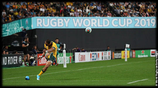 Australia v Fiji Christian Lealiifano RWC2019
